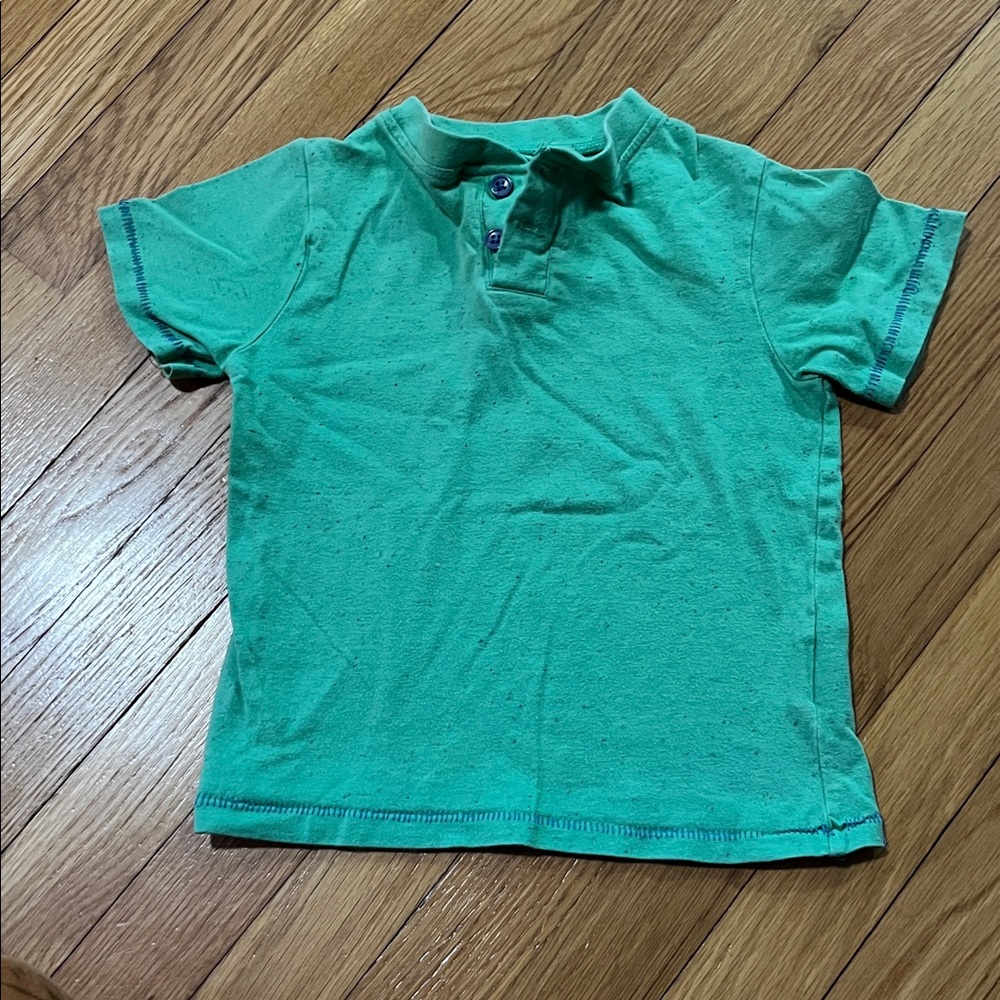 Okie Dokie Green Kids Polo Shirt